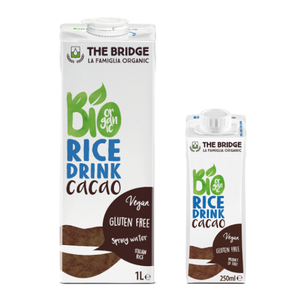 Organic Rice Drink with Cocoa - 1L