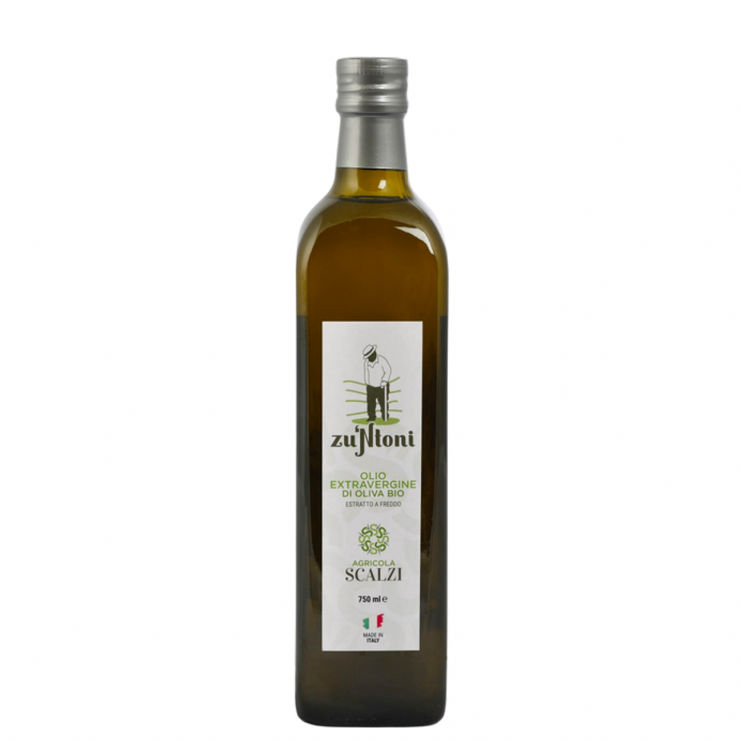 Huile d'olive extra vierge "ZU'NTONI" VERDONE 750ml