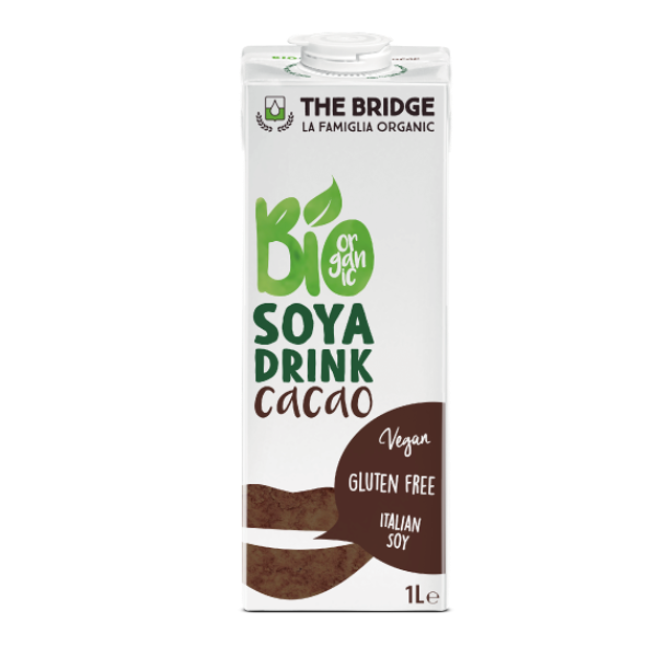 Organic Soy Milk with Cocoa - 1L