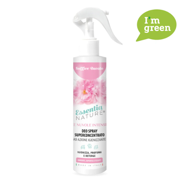 Le Nuvole di Essentia INTENSE Scented Sanitizing Spray - Soft Laundry 250 ML