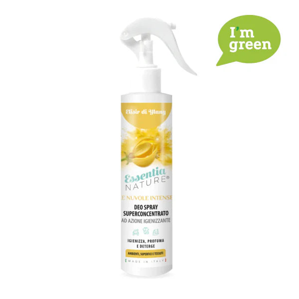 Spray désinfectant parfumé Essentia INTENSE Clouds - Élixir d'ylang-ylang 250 ml