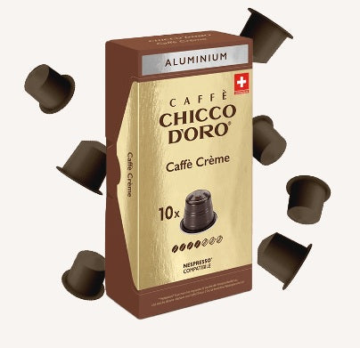 Kaffeekapseln Nespresso* kompatibel Creme ALU 10 Stück