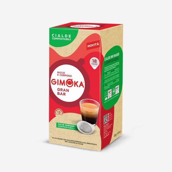 Kaffeepads kompostierbare Qualität Gran Bar ESE 44