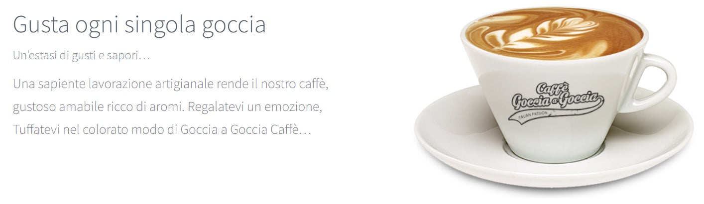 Caffè cialde Goccia a Goccia Box 150 pz ESPRESSO