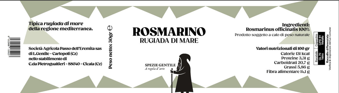 Rosmarino di Calabria 30g