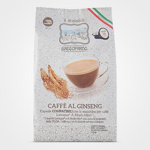 Coffee capsules compatible A Modo Mio Ginseng 16 capsules