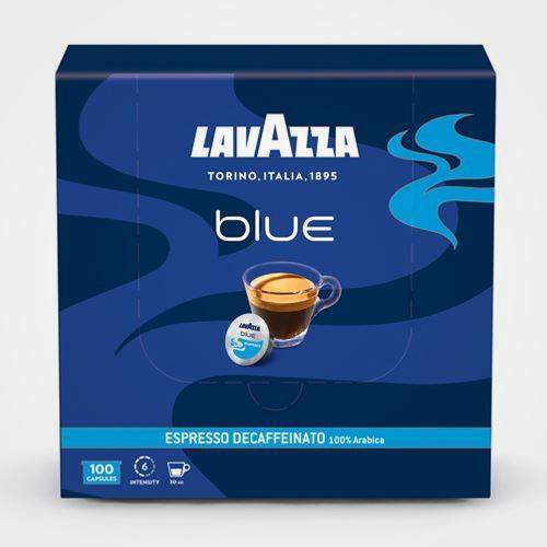 Kaffeekapseln Blau Entkoffeiniert 100 cps