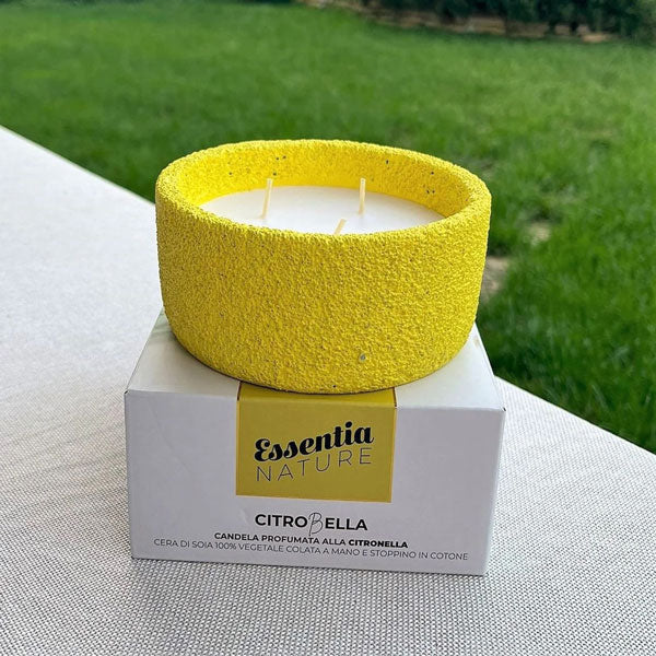 Lemongrass scented candle