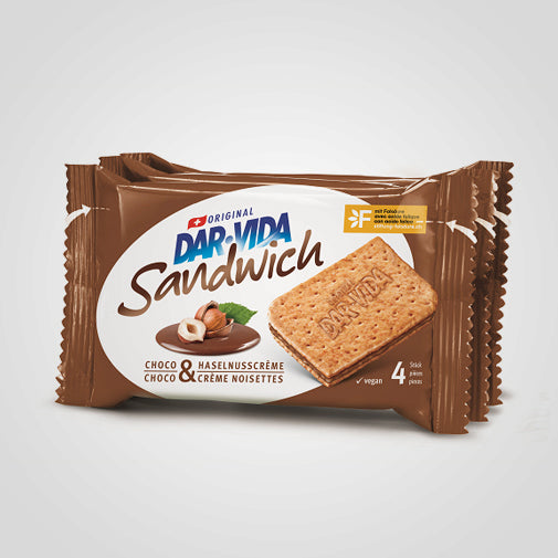 Cracker Sandwich Choco  & Haselnuss crème