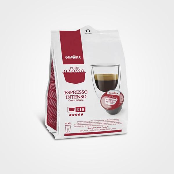 Coffee capsules compatible Dolce Gusto Espresso Intenso 16 capsules