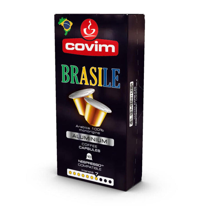 Aluminum Brazil Covim Compatible Nespresso 100cps