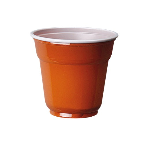 Plastic Coffee Cups 80 ml Bicolor 50 pcs
