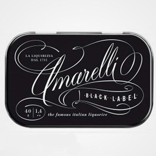Liquirizia pura Black Label Amarelli 40 gr