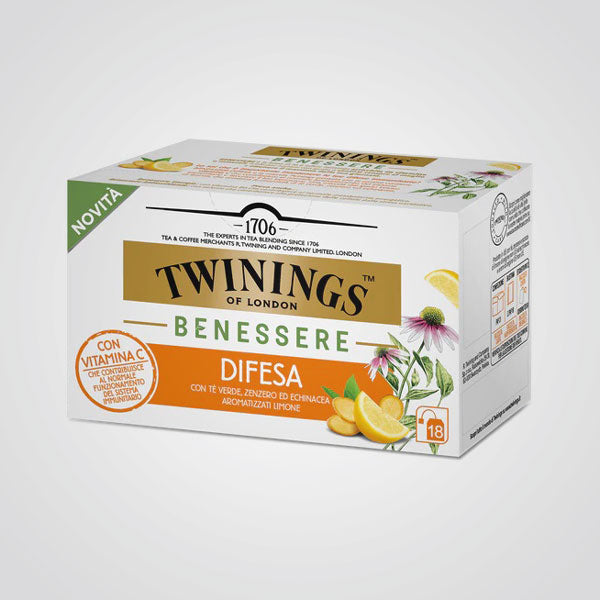Herbal tea Infusion Wellness Defense 18 filters