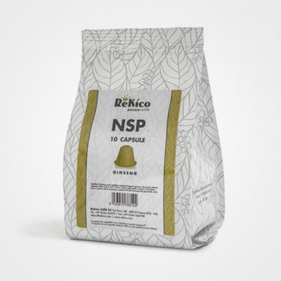 Kaffeekapseln Nespresso * -kompatible Ginseng 10 Kapseln