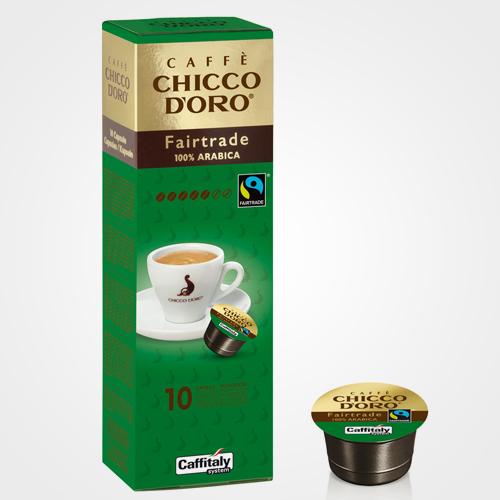 Caffè capsule Caffitaly Havelaar Fairtrade 100 % Arabica 10 cps