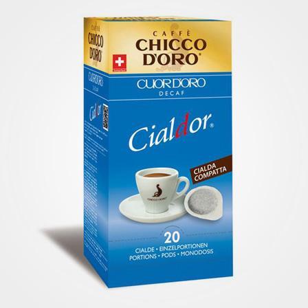 Caffé cialde Cialdor Decaffeinato 20 porzioni