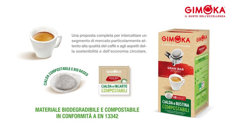 Coffee pods compostable quality Gran Relax ESE 44