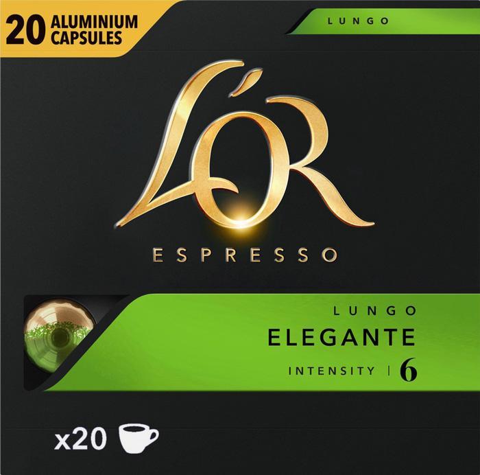Caffé capsule compatibili Nespresso * Elegante 20 cps