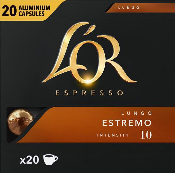 Caffé capsule compatibili Nespresso * Estremo 20 cps