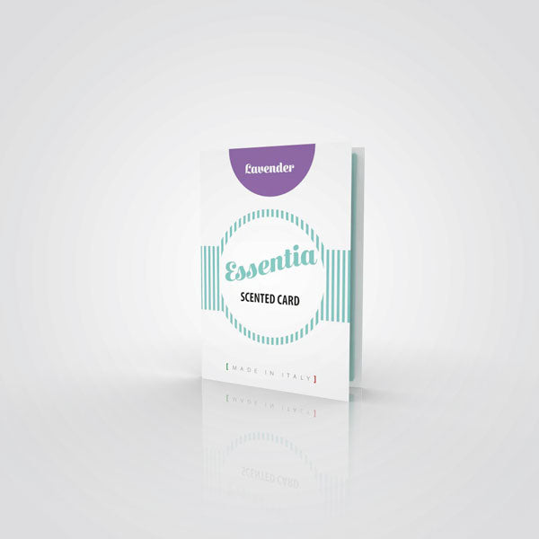 Lavender scented card