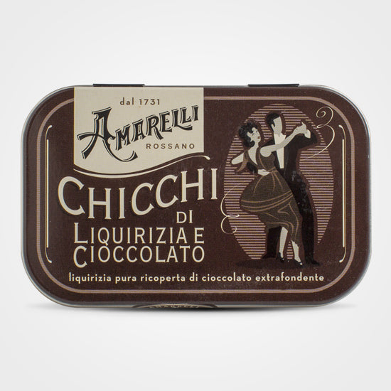 Liquirizia Confettini di cioccolato fondente Amarelli 40 gr