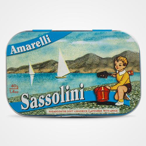 Réglisse à l'anis Sassolini Amarelli 40 gr