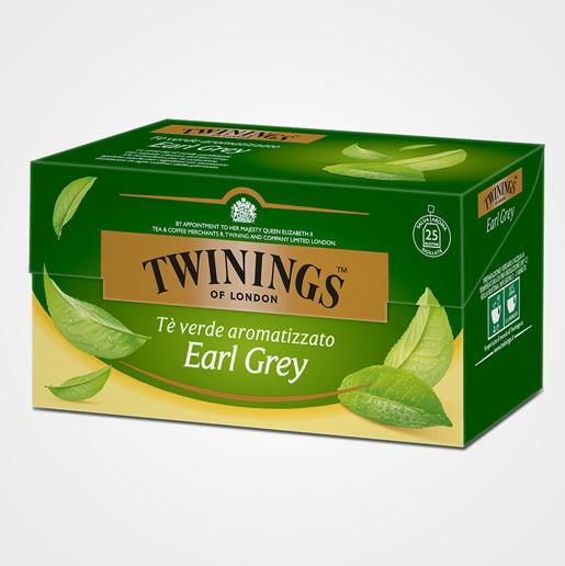 Grüner Tee Green Earl Grey 25 Filter