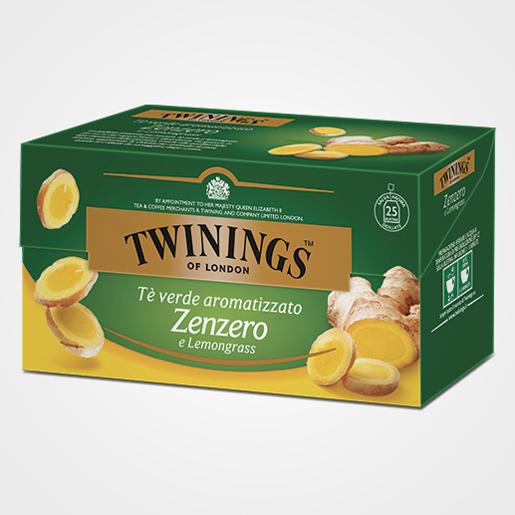 Grüner Tee Ingwer mit Zitronengras 25 Filter