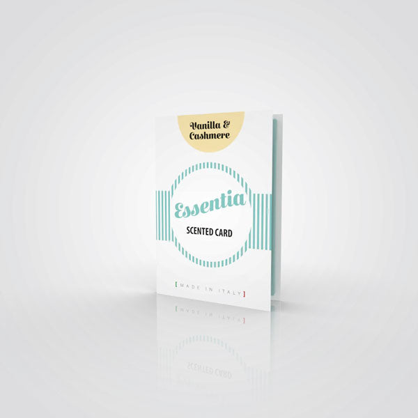 Vanilla & Cashmere scented card