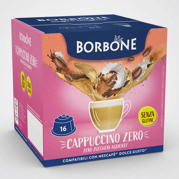 Cappuccino Zero Nescafè Dolce Gusto capsules compatibles 16 capsules