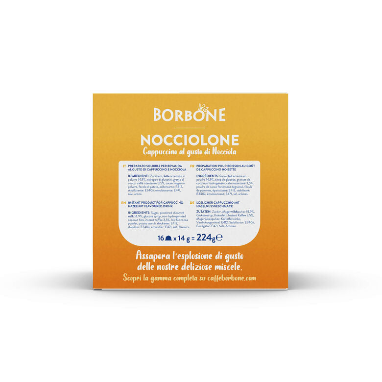 Nocciolone Nescafè Dolce Gusto gélules compatibles 16 gélules