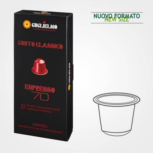 Capsules de café compatibles Nespresso * Rouge 70 50 capsules