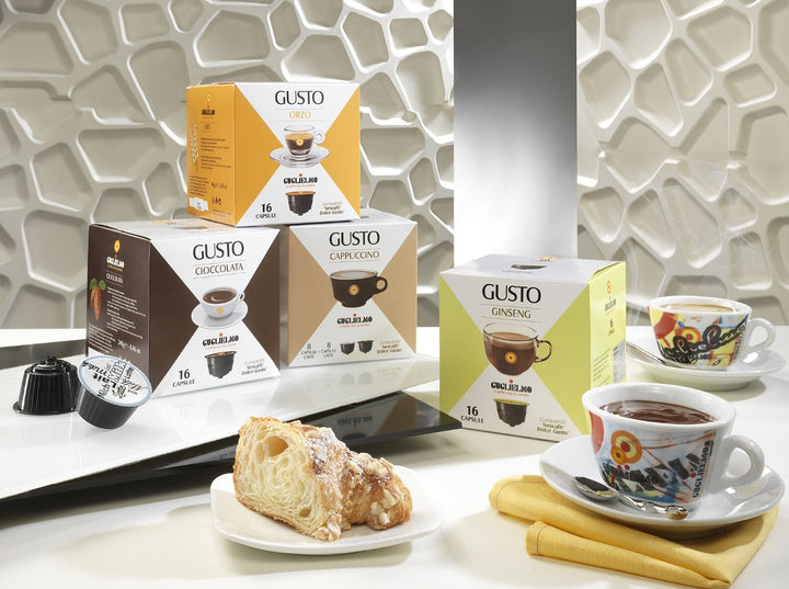 Coffee capsules compatible with Nescafé Dolce Gusto Crema 16 capsules