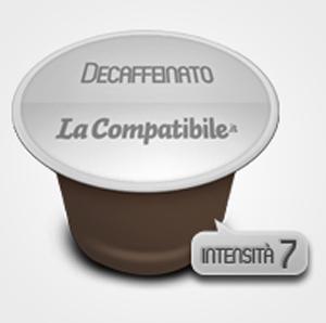 Caffè capsule compatibili Nespresso * Decaffeinato 100 cps