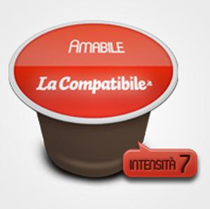Kaffeekapseln kompatibel mit Nespresso * Amabile 100 cps