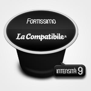 Coffee capsules compatible with Nespresso * Fortissimo 100 cps
