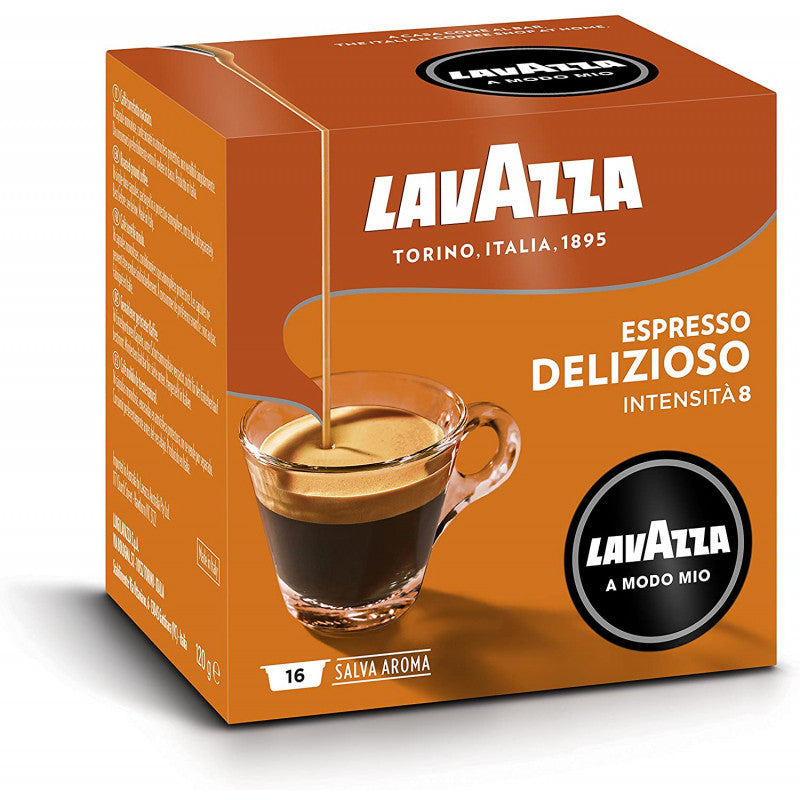 Coffee capsules A modo Mio Delizioso 16 pcs Mokashop Europe Coffee capsules A modo Mio Delizioso 16 pcs Mokashop Europe