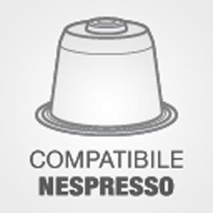 Coffee capsules compatible with Nespresso * Black "Armonia" 10 caps