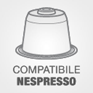 Caffè compatibile compostabile Nespresso * Forte 10 cps