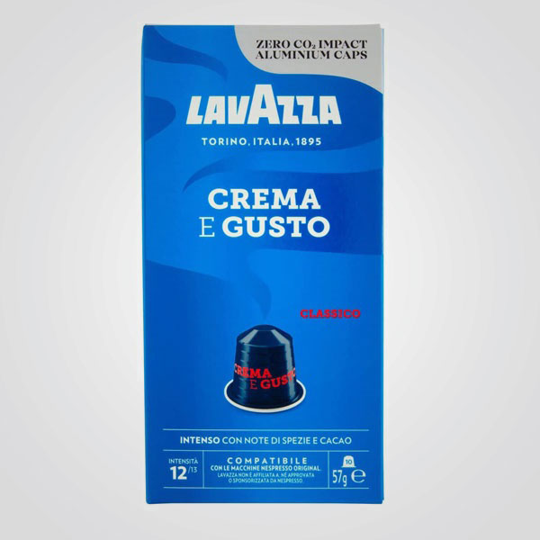 Caffè capsule Nespresso * compatibili Crema e Gusto 10 cps