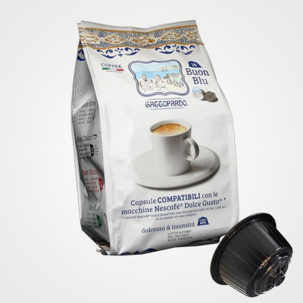 Caffè capsule compatibili Dolce Gusto BLU 16 capsule