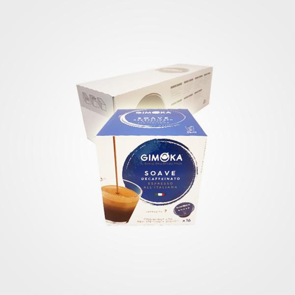 Coffee capsules compatible Dolce Gusto Espresso Soave Decaffeinato 16 capsules