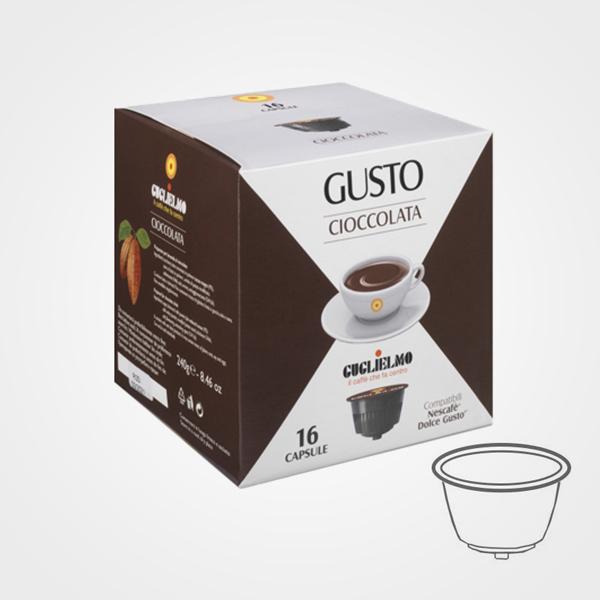 Kaffeekapseln kompatibel mit Nescafé Dolce Gusto Chocolate 16 Kapseln