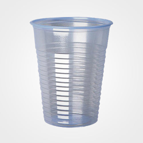 100 Bicchieri in plastica trasparente da 200 ml