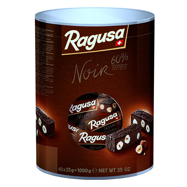 Ragusa Noir Tin 40x25g