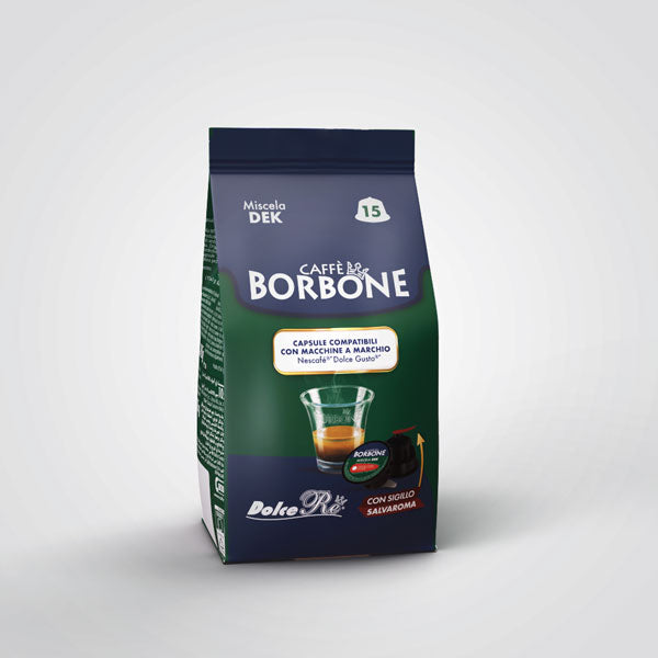 Capsules de café compatibles avec Nescafè Dolce Gusto Blend Dek 90 capsules