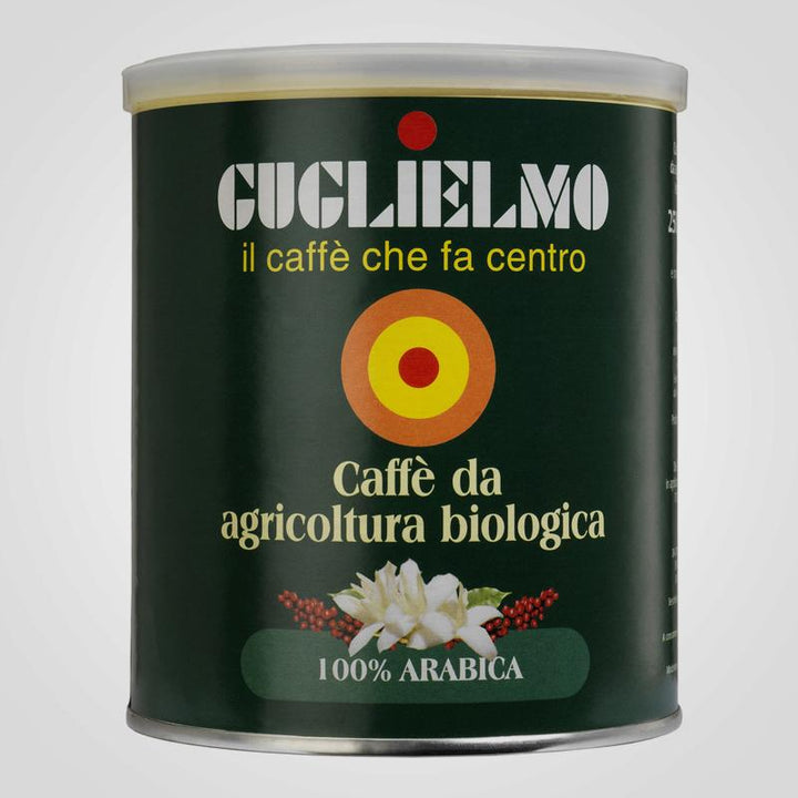 Organic Espresso ground coffee can 250 g
