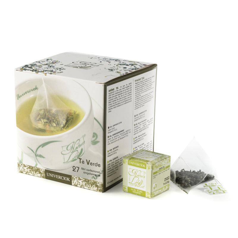 Tè Verde Tè della Fortuna Natura Life 27 filtri