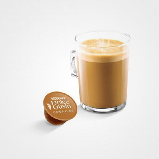 Nescafé Dolce Gusto Coffee Capsules café au lait, 16 Cups